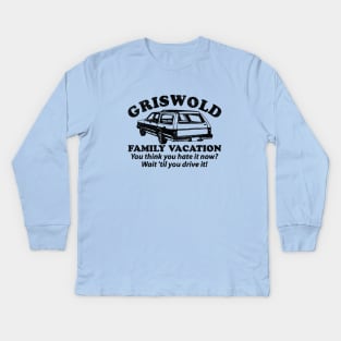 Griswold Family Vacation - vintage design Kids Long Sleeve T-Shirt